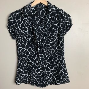 White House Back Market  silk top